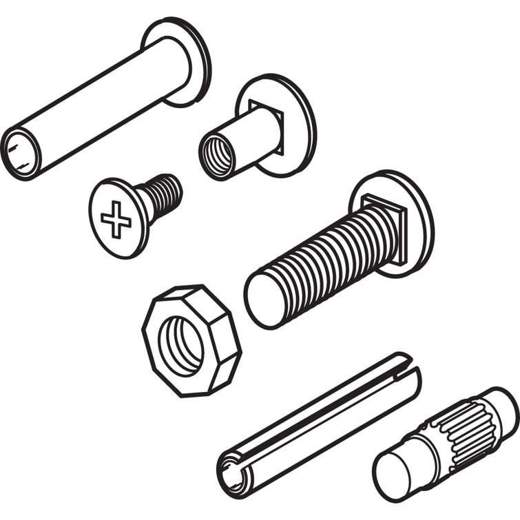 PrimeLine Sliding Door Roller Axle Repair Kit Wayfair